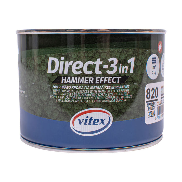 DIRECT 3В1 ЕМАЙЛЛАК NO 820 ХАМЪР ЕФЕКТ 375 ML VITEX