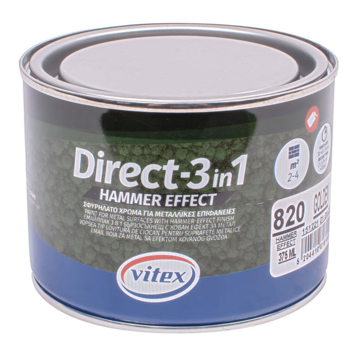 DIRECT 3В1 ЕМАЙЛЛАК NO 820 ХАМЪР ЕФЕКТ 375 ML VITEX