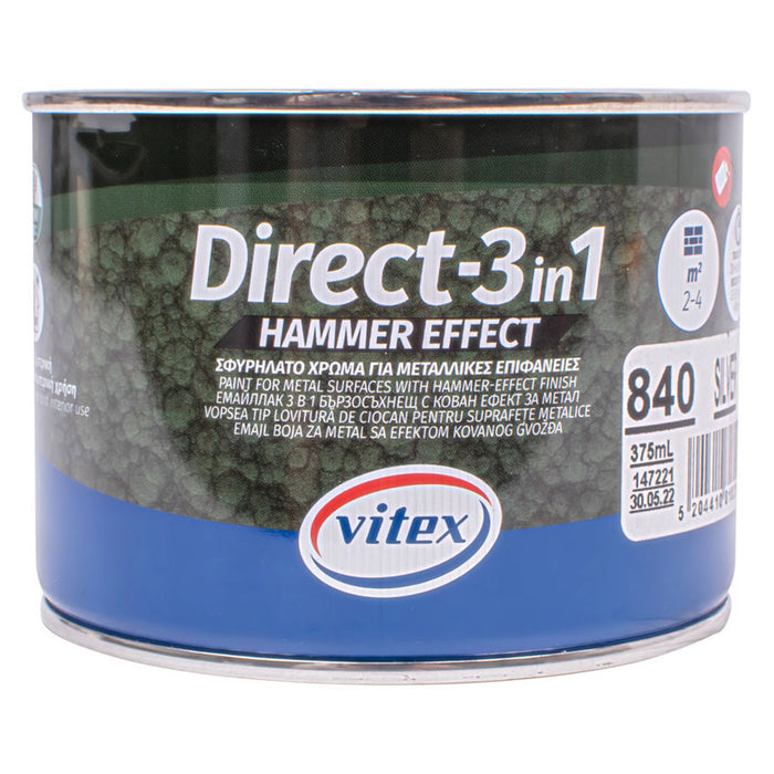 DIRECT 3В1 ЕМАЙЛЛАК NO 840 ХАМЪР ЕФЕКТ 375 ML VITEX