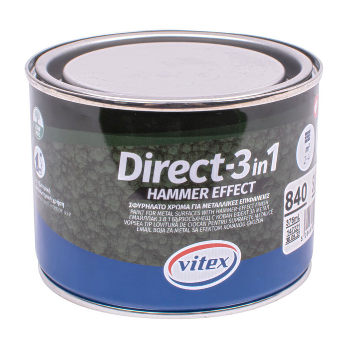 DIRECT 3В1 ЕМАЙЛЛАК NO 840 ХАМЪР ЕФЕКТ 375 ML VITEX