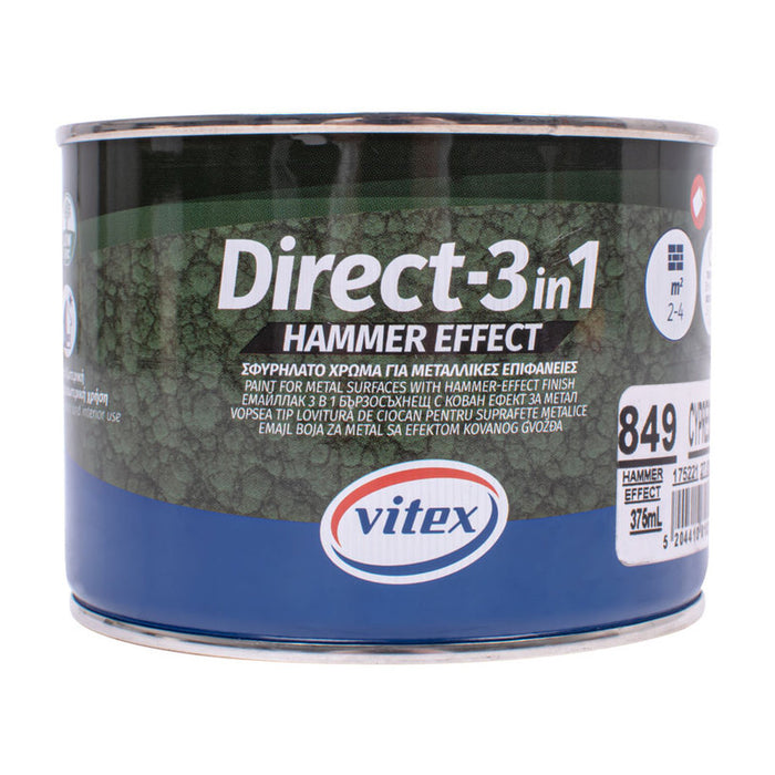 DIRECT 3В1 ЕМАЙЛЛАК NO 849 ХАМЪР ЕФЕКТ 375 ML VITEX