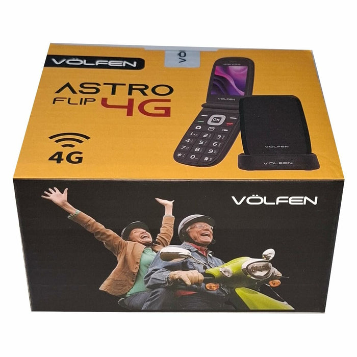 Мобилен телефон за по-възрастни хора Volfen ASTRO FLIP 48 MB 2,8" Син 4G