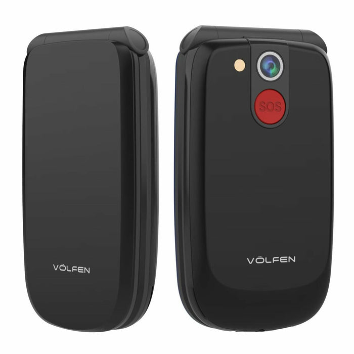 Мобилен телефон за по-възрастни хора Volfen ASTRO FLIP Черен 48 MB 2,8" 4G