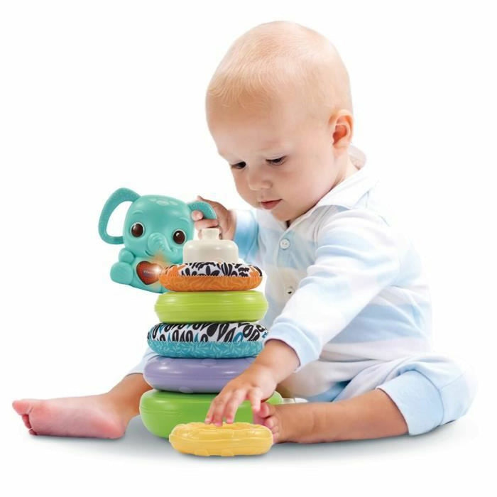 Играчка за Кучета Vtech Baby NINO, ÉLÉPHANTEAU EMPILO 3 EN 1
