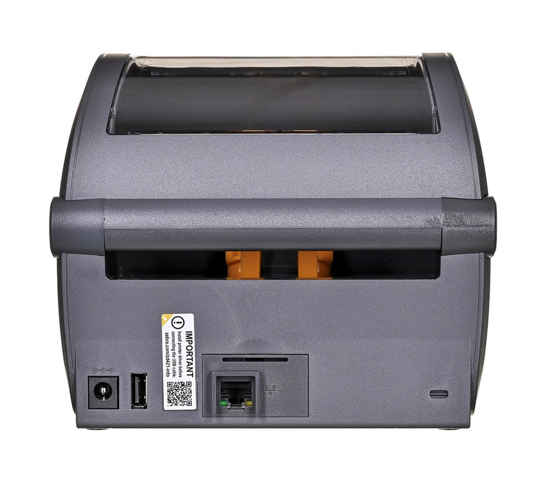 Принтер за етикети Zebra ZD421D Директно термично 300 x 300 DPI 102 mm/sec Кабелна и безжична Ethernet LAN Bluetooth