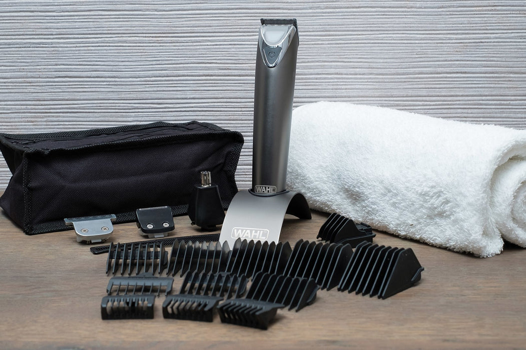 Wahl 9864-016 тример за брада Черна батерия