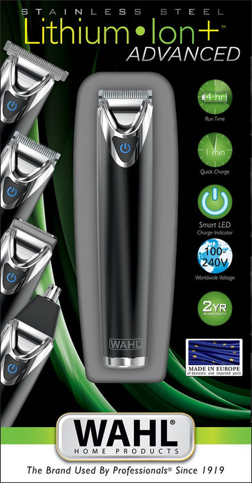 Wahl 9864-016 тример за брада Черна батерия