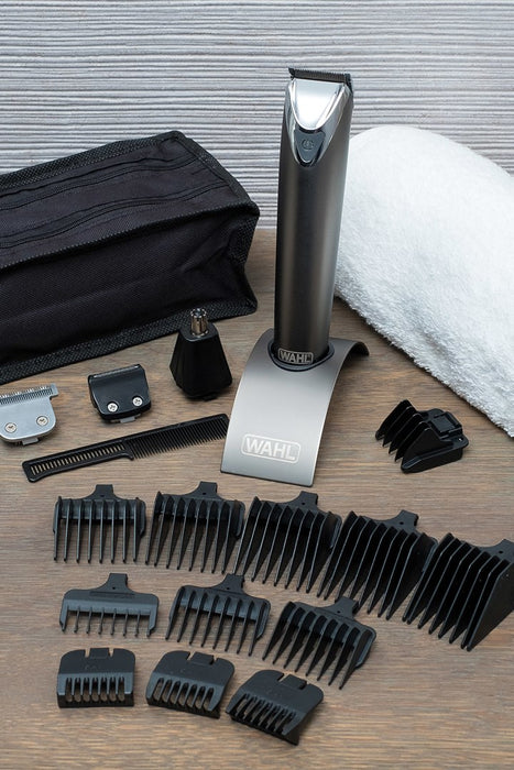 Wahl 9864-016 тример за брада Черна батерия