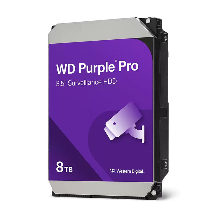 Western Digital Purple Pro Smart Video HDD 8TB вътрешен твърд диск 7200 RPM 3.5" Serial ATA