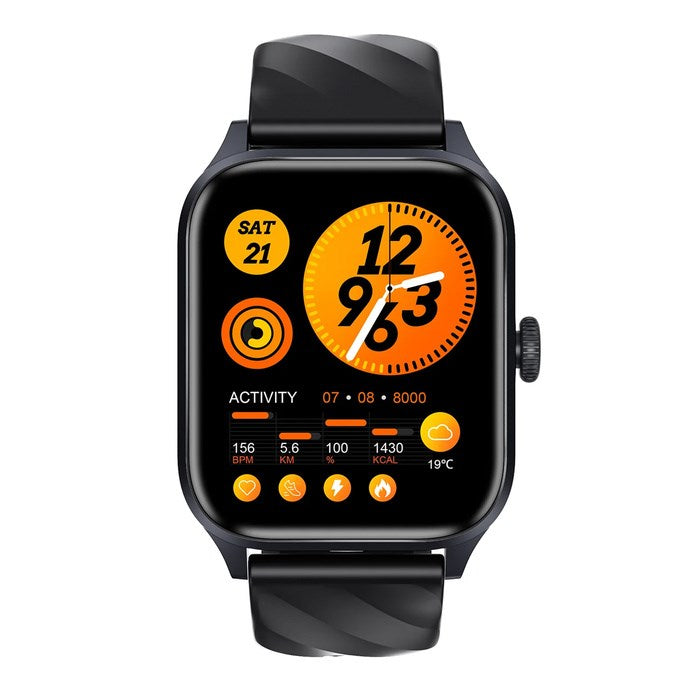 Weofly Active Smartwatch - Многофункционален часовник Bluetooth BT5.2 черен