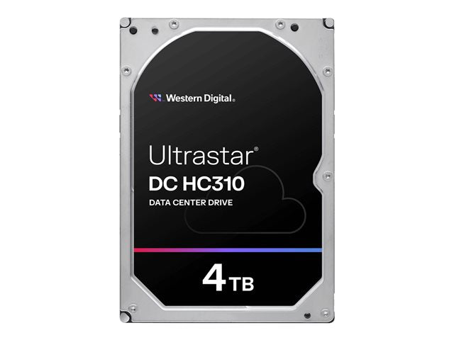 WESTERN DIGITAL Ultrastar DC HC310 3.5inch 26.1MM 4000GB 256MB 7200RPM SAS ULTRA 512E TCG P3