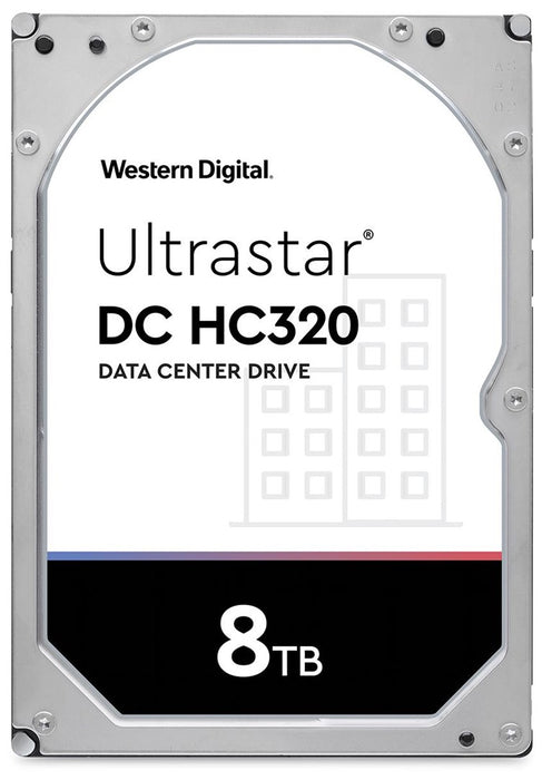 WESTERN DIGITAL Ultrastar DC HC320 3.5inch 26.1MM 8000GB 256MB 7200RPM SATA ULTRA 4KN SE