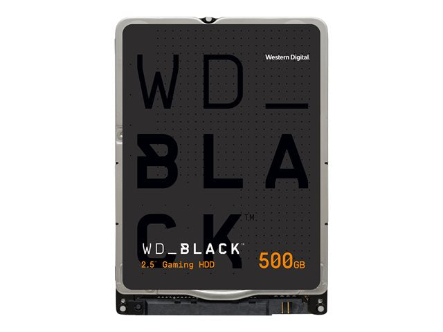WD Black Mobile 500GB HDD 7200rpm SATA serial ATA 6Gb/s 64MB кеш 2.5inch 7mm Heigth RoHS compliant internal Bulk