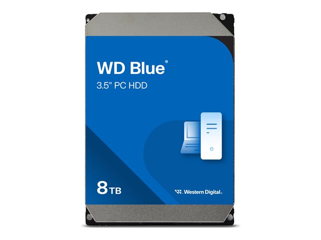 Настолен твърд диск WD Blue 8TB SATA 6Gb/s