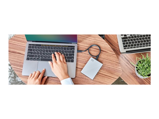 WD My Passport Ultra Mac 4TB Silver USB-C/USB3.0 HDD 2,5 инча метално покритие RTL портативен външен