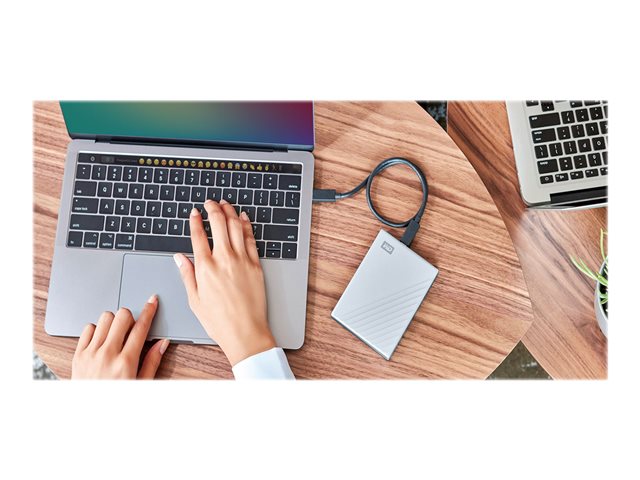 WD My Passport Ultra Mac 5TB Silver USB-C/USB3.0 HDD 2,5 инча метално покритие RTL портативен външен