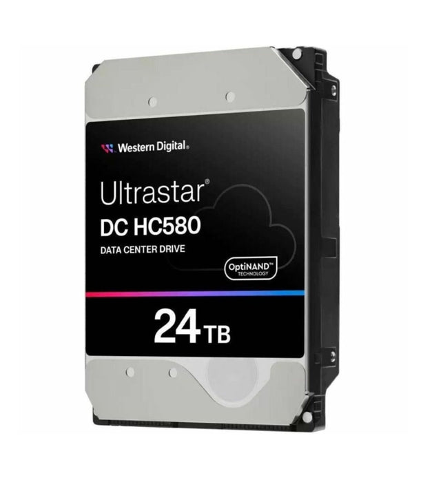 Western Digital Ultrastar 24TB (3.5", 512MB, 7200 RPM, SATA 6Gb/s, 512N SE NP3)