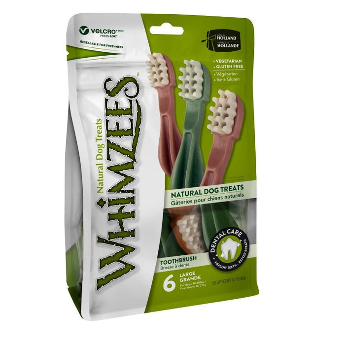 WHIMZEES Четка за зъби Dog Chew L - 6 бр.