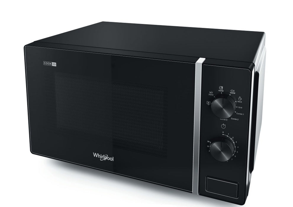 Whirlpool MWP 103 B Микровълнова скара за плот 20 L 700 W Черна