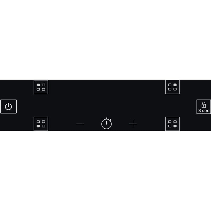 Котлон Whirlpool WS Q4860 NE Черен Вграждане 60 см Зона Индукционен котлон 4 зони