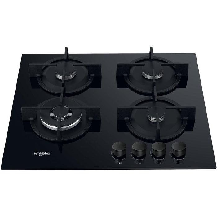 Whirlpool AKT 625/NB1 Черен Вграден 59 см газ 4 зони