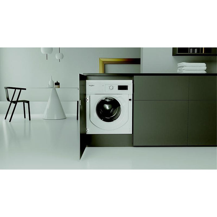 Вградена пералня Whirlpool BI WMWG 81485E EU*** , 1400 об./мин., 8.00 kg, B , Бял