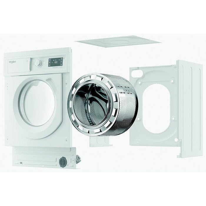 Вградена пералня Whirlpool BI WMWG 91485 EU*** , 1400 об./мин., 9.00 kg, B , Бял
