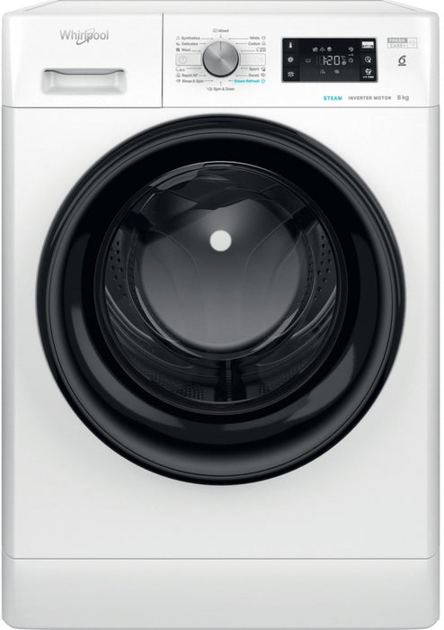 Пералня WHIRLPOOL FFB 8258 BV EE, 8 кг, FreshCare+, 1200 об/мин