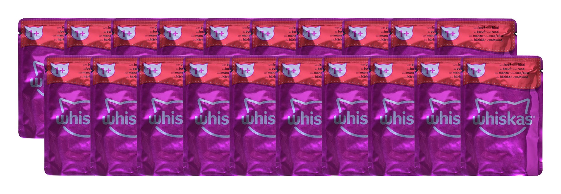WHISKAS Класически ястия в сос - мокра котешка храна - 80х85гр