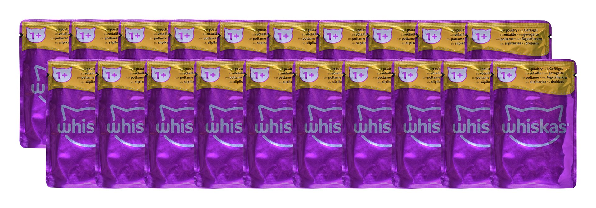 WHISKAS Класически ястия в сос - мокра котешка храна - 80х85гр