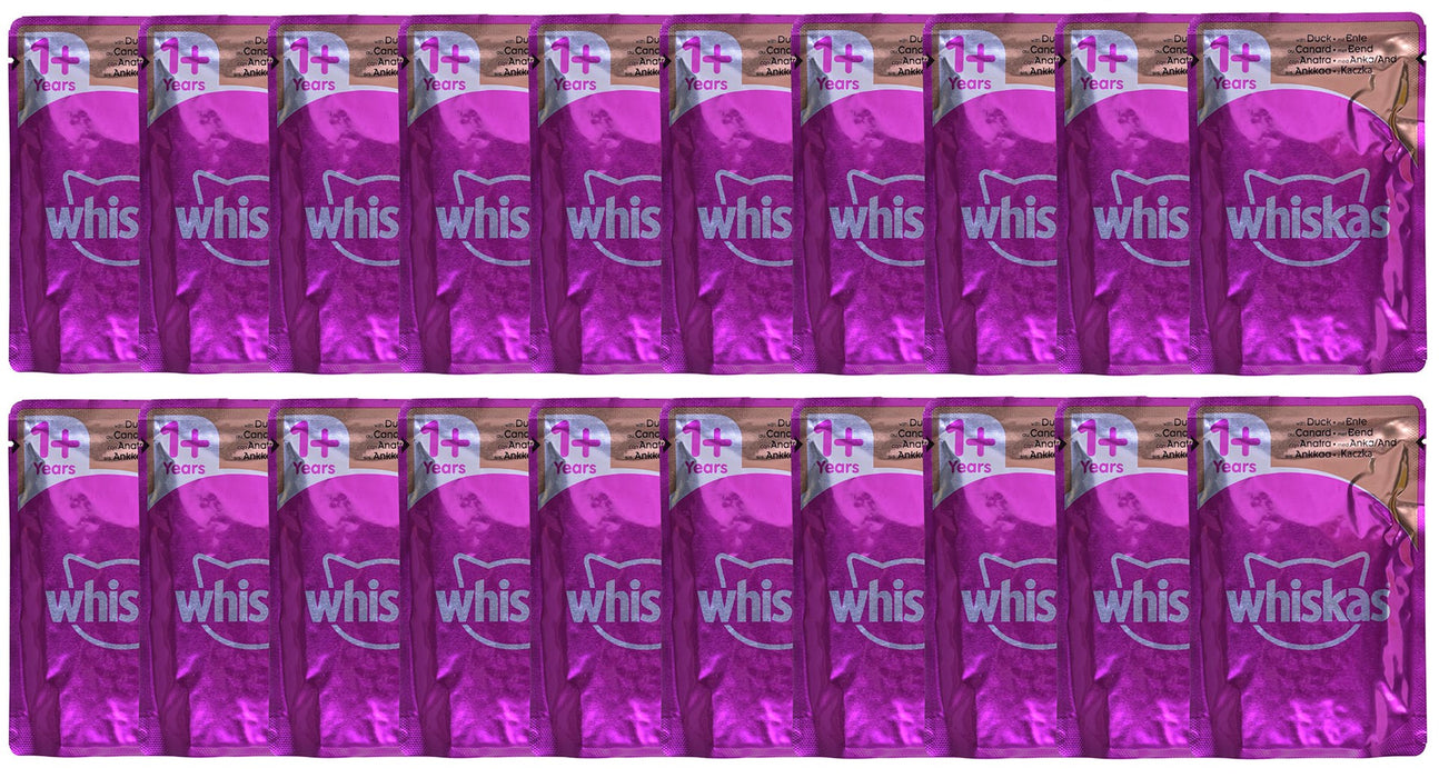 WHISKAS Poultry Feasts in Jelly - мокра храна за котки - 80x85гр