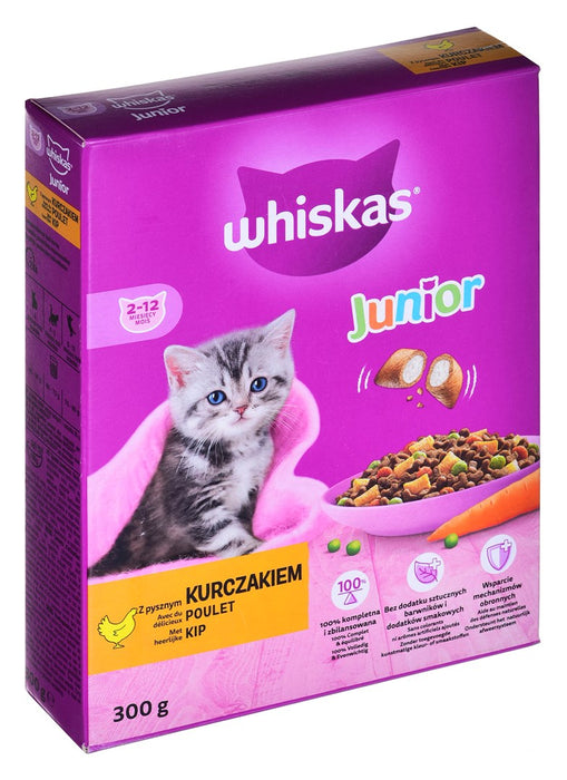 ?Whiskas 5900951014079 суха храна за котки 300 g Kitten Chicken