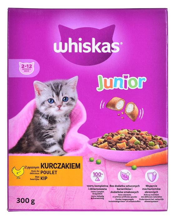 ?Whiskas 5900951014079 суха храна за котки 300 g Kitten Chicken