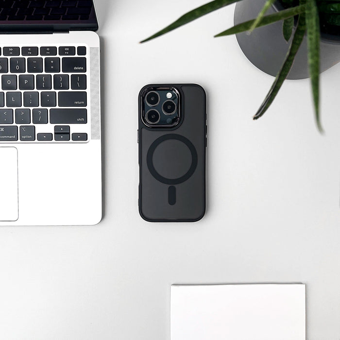 Wozinsky Fashion Case MagSafe за Samsung Galaxy S25 - черен