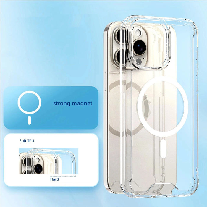 Wozinsky Clear Corner Case MagSafe за Samsung Galaxy S24 FE - прозрачен
