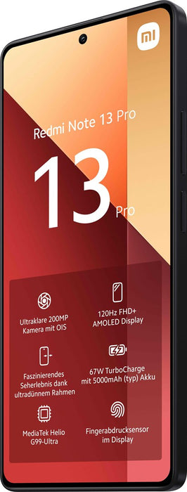 Смартфон Xiaomi Redmi Note 13 Pro 4G 8/256GB Midnight Black