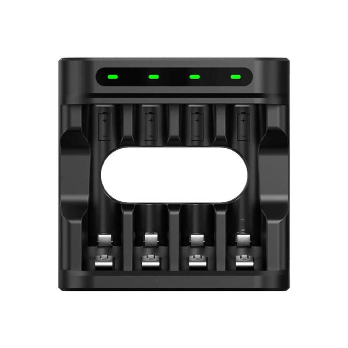 Зарядно за батерии R03 / AAA, R6 / AA Li-ion 1,5V / NiMH - 4 слота