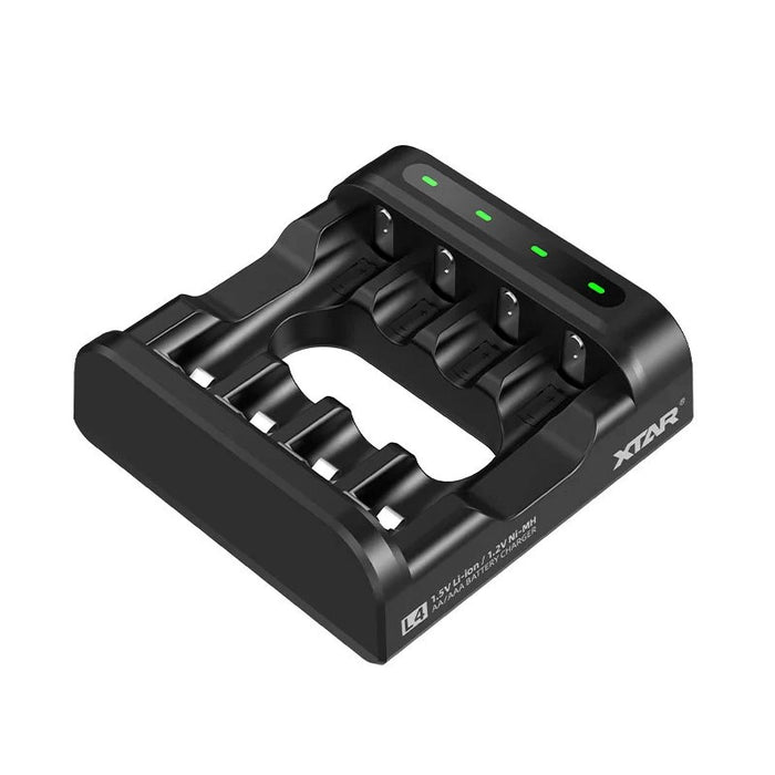 Зарядно за батерии R03 / AAA, R6 / AA Li-ion 1,5V / NiMH - 4 слота