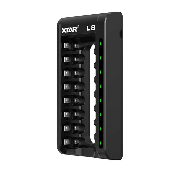 Зарядно устройство AA/AAA 1,5 V i 1,2V, smart - 8 слота