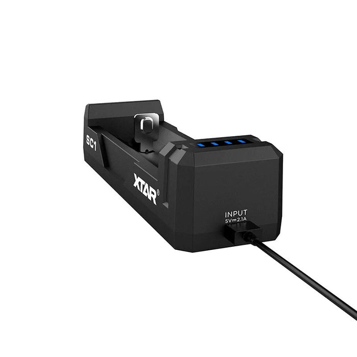 Зарядно за батерия Li-ion 18650 USB-C - 1 слот