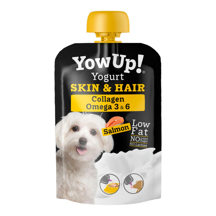 Мокра храна YowUp Skin and Hair Сьомга 3 броя 3 x 115 g