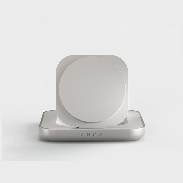 Магнитно индукционно зарядно Zens Magnetic Nightstand Charger Qi2 15W, бяло