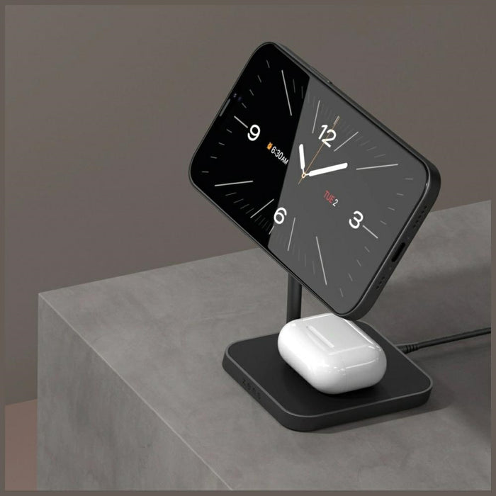 Магнитна индукционна зарядна станция Zens Office Charger 2 с Qi, 2 в 1