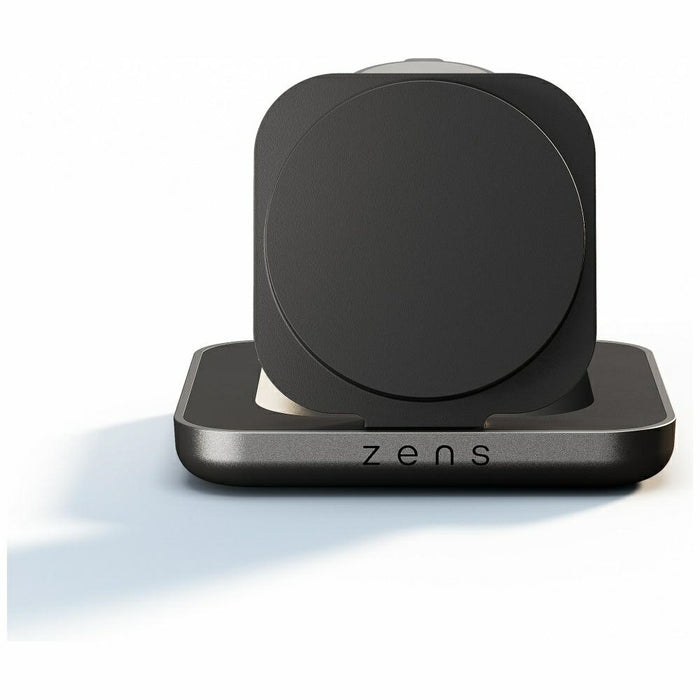 Магнитна индукционна зарядна станция Zens Nightstand Charger Pro 2 в 1 с Qi2 15W за смартфон и часовник