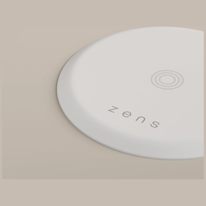 Индуктивно зарядно Zens PuK and Play QI 15W, бял