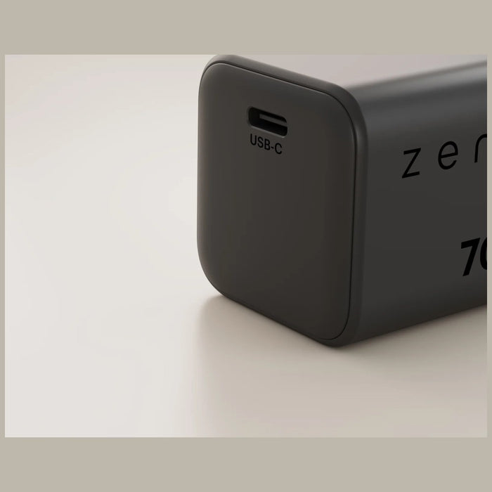 Зарядно за стена Zens 70W 1xUSB-C Черно