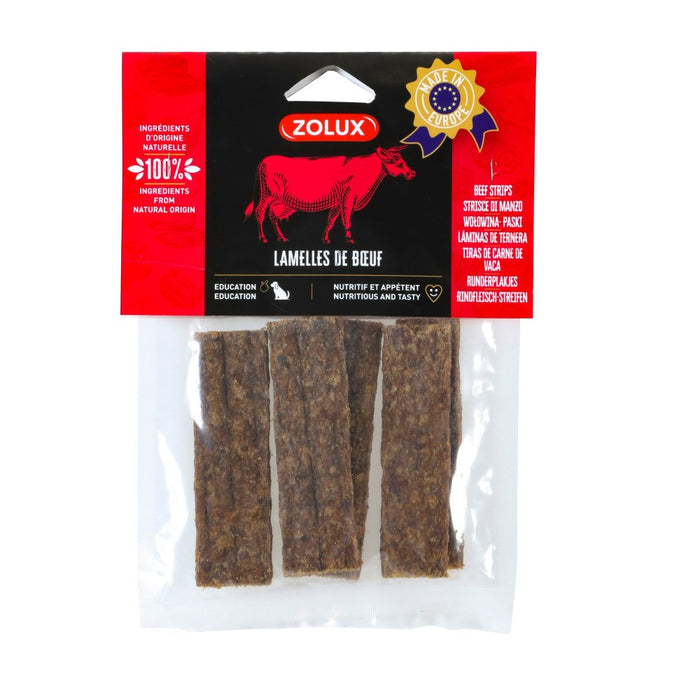 ZOLUX Beef stripes - лакомство за кучета - 100гр