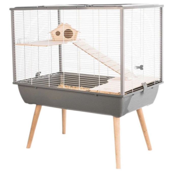 Zolux Cage Neo Silta дребни гризачи H58, Сив