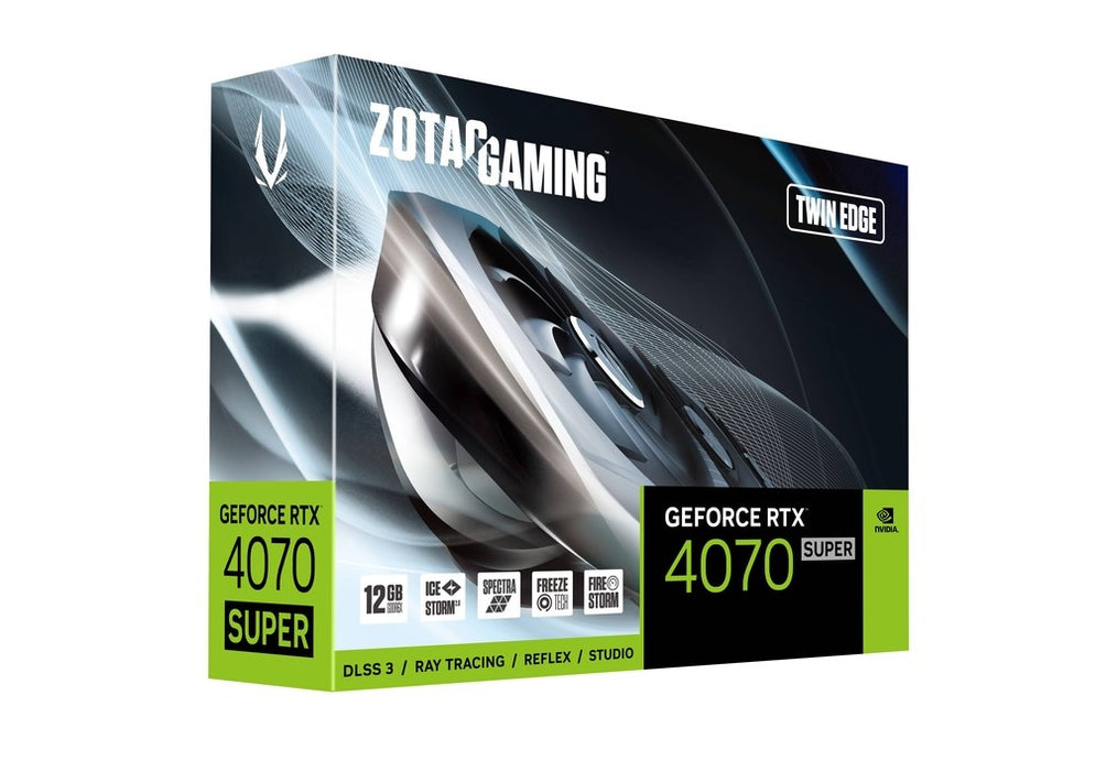 Zotac ZT-D40720E-10M графична карта NVIDIA GeForce RTX 4070 SUPER 12 GB GDDR6X