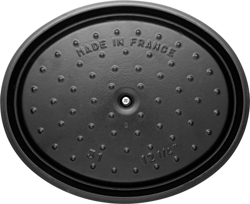 ЧУГУНЕНА ОВАЛНА ТЪНДЖА STAUB 4.2L ЧЕРНА